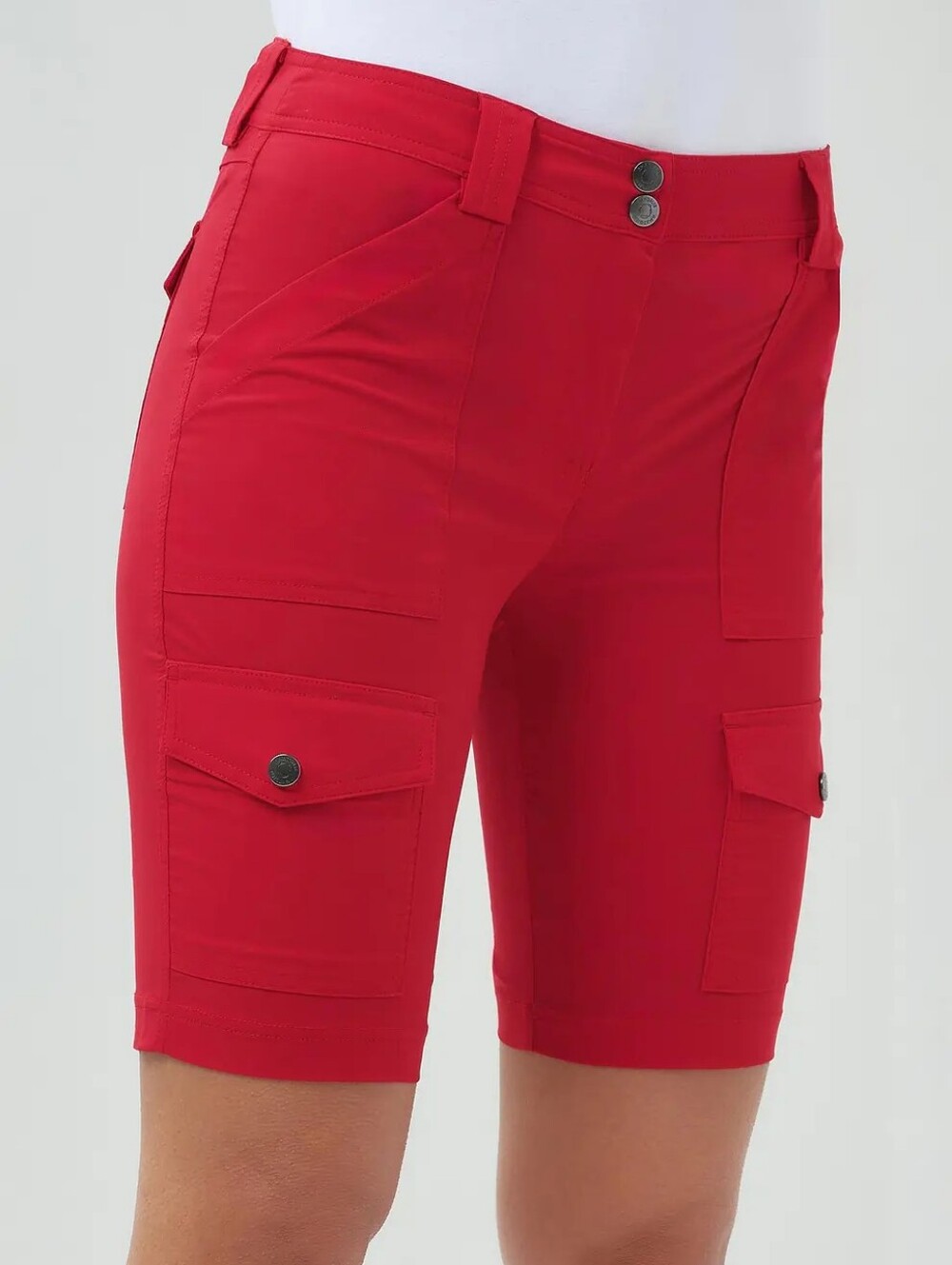 Anatomie Women's Large Apiedi Cargo Shorts Stretch Travel Utility New Tags